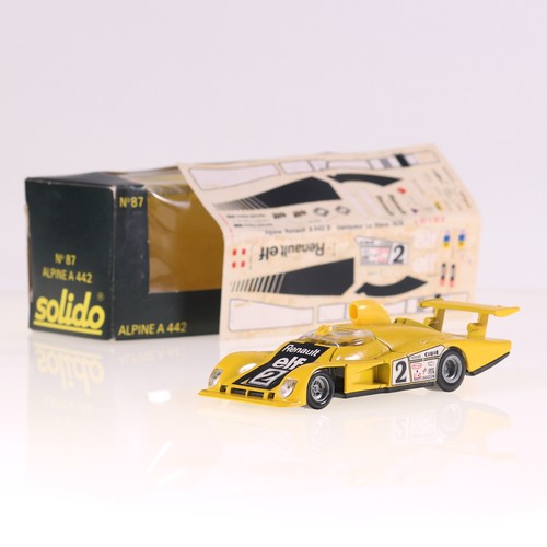 Solido renault alpine a - n°,