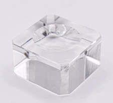 Socle En Verre Transparent De