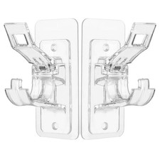  2 Pcs Support De Tringle À