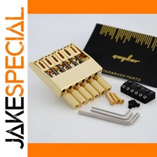 JakeSpecial – 6 String Headless Guitar Bridge Tailpiece Gold