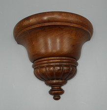 Sellette d'applique en bois