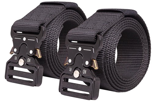Twin pack military belt - , black