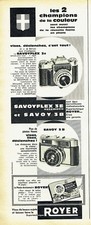 Publicité Advertising 108  1962    appareil photo Royer   Savoy  savoyflex