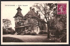 CPA Cuy-St-Fiacre, Chalet