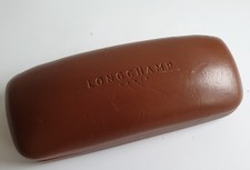 etui lunettes LONGCHAMP Paris marron