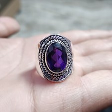 Bague bohème femme en argent