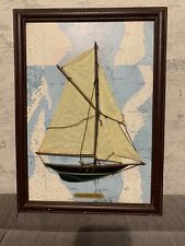 Cadre bateau relief William