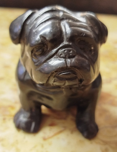 Statuette bronze bouledogue - statuette,