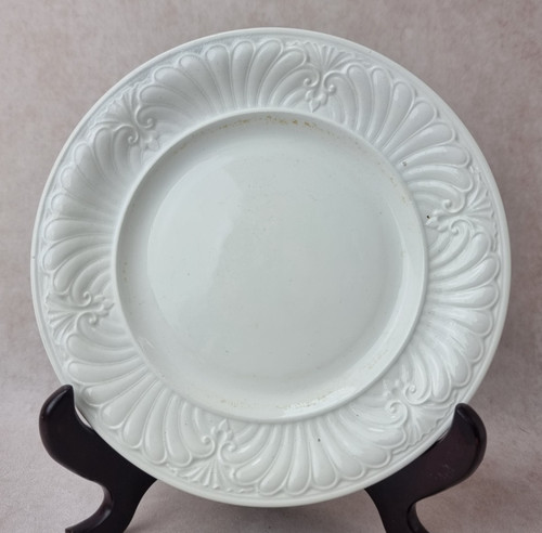 Assiette ancienne faïence - en,