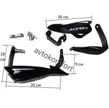 Acerbis Lot de 2 protège-mains moto déflecteur d'air de protection confortable