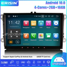 9"DAB+ Android 10.0 GPS Autoradio TNT For VW Passat Golf 5 Polo Tiguan Jetta EOS