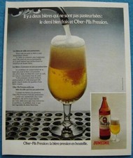 Publicité Papier - Bière