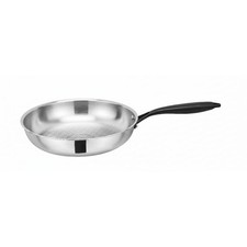 Poêle 24 cm acier inoxydable
