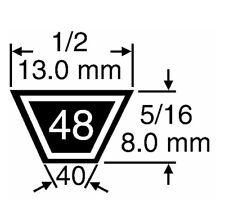 Ceinture Tondeuse À Gazon MURRAY OLEOMAC MARATHON 12.5 94608 680114
