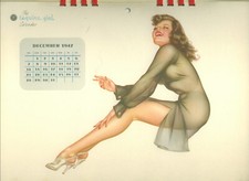 page calendrier pin-up