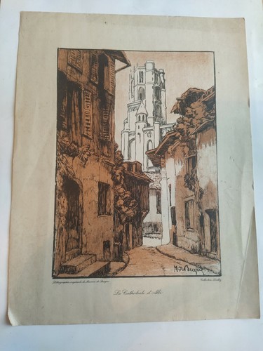 Lithographie originale maurice - originale,