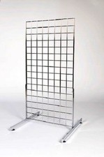 2FT X 4FT Mur en Grille Maille Panneau D'Affichage Sur Indépendant Jambes en T