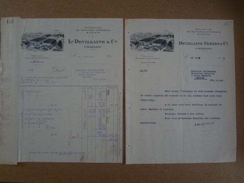 Facture manufacture voitures - manufacture,