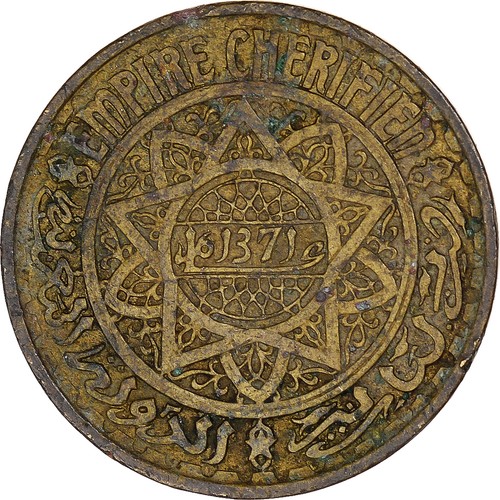 Monnaie maroc 50 - monnaie,, maroc,