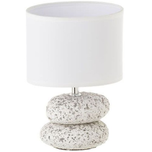 Lampe galet céramique cm - galet, 23.5