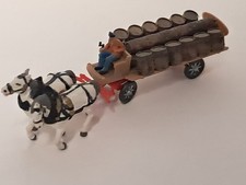 1:160 Preiser, Livraison tonneaux par chariot attelé à l'échelle N