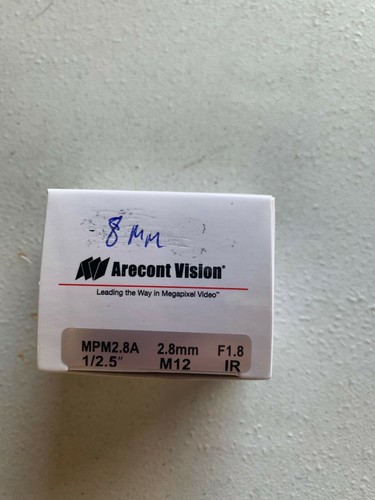 Arecont vision 8mm lens - vision, lens ir