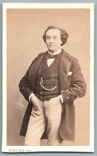 Cdv 1865 montaubry ténor - cdv,