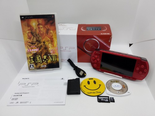 Système sony psp 3000 rouge - système,