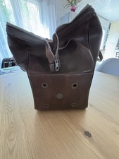 Gros sac cuir marron vintage