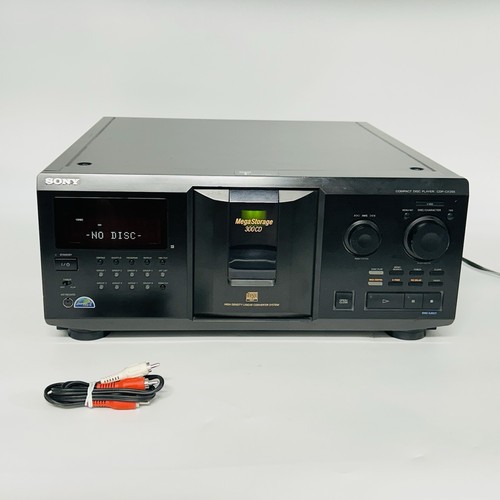 Sony cdp cx355 megastorage 300 - sony,