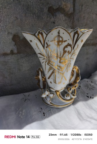 Ancien grand vase église - vase,