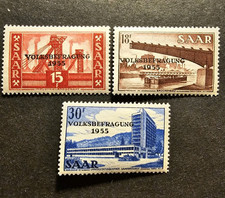 TIMBRE FRANCE COLONIE SARRE