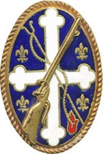 MOUSQUET, Patrouilleur, (16/Pl.28) bleu foncé, petite pastille lisse, Sans(3617)