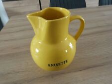 Pichet Anisette  en céramique jaune ricard