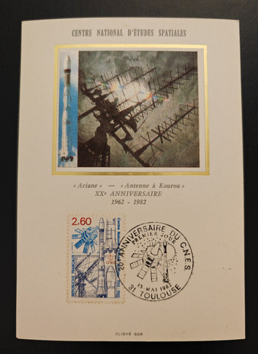 1982 ariane antenne à - ariane,,