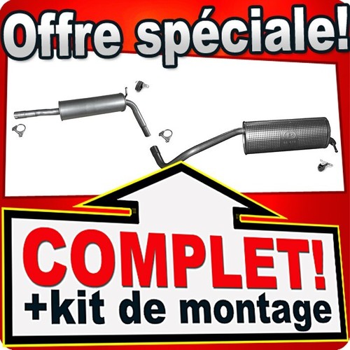 échappement pour skoda fabia - Échappement,