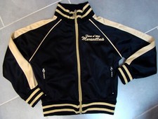 BLOUSON SURVÊTEMENT NOIR ET