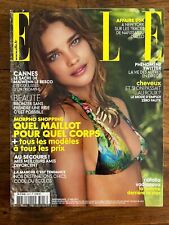 ELLE French Mai 2011 - Natalia VODIANOVA - Mode MAILLOT CANNES Style Fashion Pub