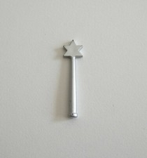 PLAYMOBIL (H3114) PRINCESSES - Baguette Magique Argentée Reine des Neige 5204