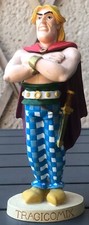 Figurine  Tragicomix Atlas Plastoy En Résine, Astérix Et Obélix, BD