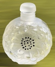 FLACON DE GARNITURE DE TOILETTE DAHLIA LALIQUE CREE  EN 1931 9 CM