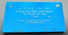 ticket billet place concert