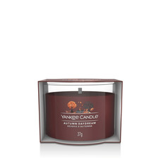 Bougie verre votive autumn - en,