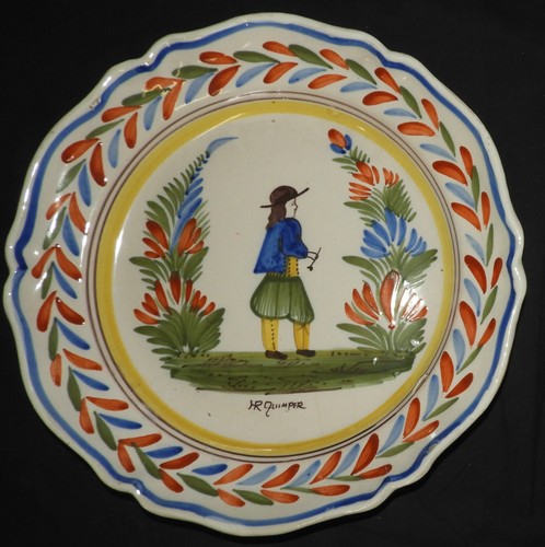 Faïence quimper hr - faïence,