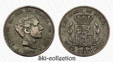 10 Centimos 1878 OM. Alfonso XII°. Spain/ España. Cobre/ Copper