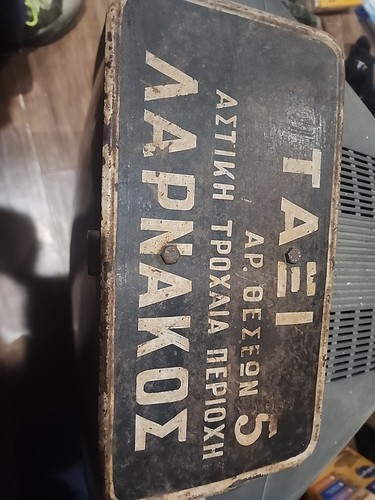 Vintage taxi sign license - taxi, sign/license
