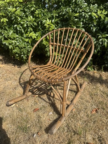 Rocking chair fauteuil en - , rocking-chair
