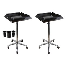 Chariot de plateau de Salon de coiffure roulant outil de coiffure outil