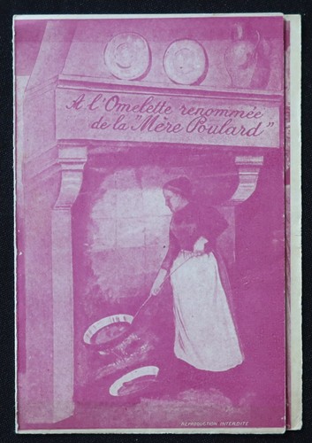 Menu omelette renommée - renommée, de