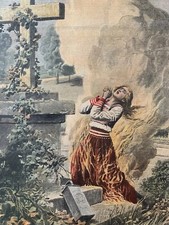 LE PETIT JOURNAL - LA TORCHE VIVANTE - UN ACCES DE FOLIE MYSTIQUE - 1908